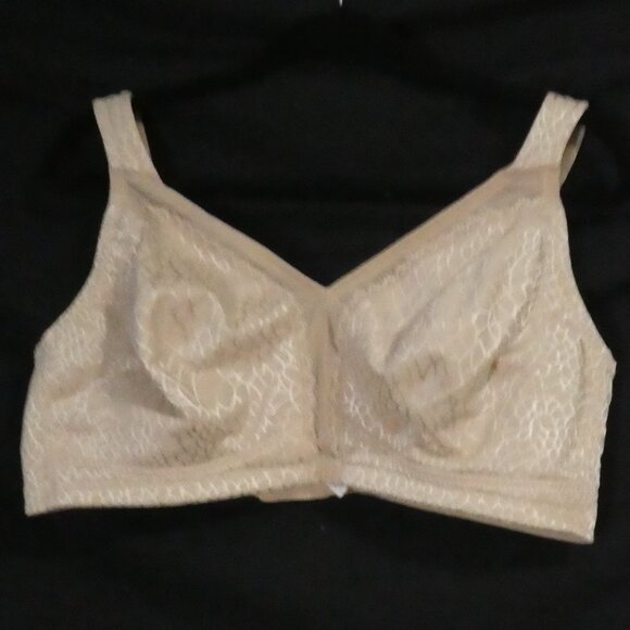 Unbranded | 42 DD | Elegant Textured Beige Bra | *Padding Not Included - Picture 1 of 12